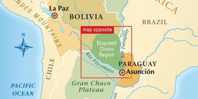 خريطة ريو باراغواي