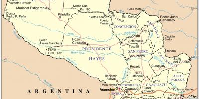 خريطة cateura باراغواي 